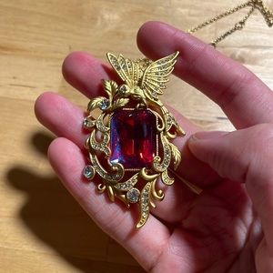 Vintage rubby necklace